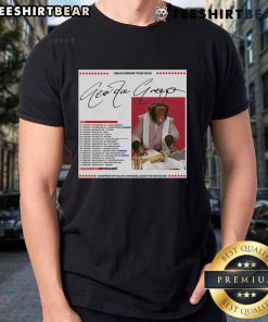 Official Geordie Greep USA & Canada Tour 2025 T-shirt featuring unique design and vibrant colors for fans.