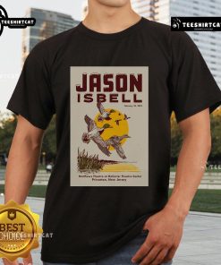 Alt Text: Official Jason Isbell February 23, 2025 tour poster and T-shirt design for McCarter Theatre in Princeton, NJ.
