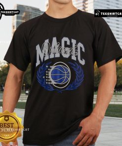 Official Michelob Ultra X M&N Orlando Magic T-Shirt featuring team logo and vibrant design, perfect for fans.
