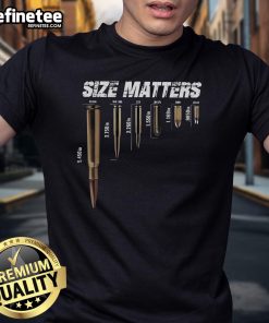 Official Mind Of Jamal Size Matters T-Shirt featuring bold graphic design, perfect for fans of unique apparel.