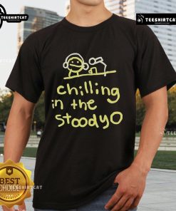 Official Mummy Joe Chilling In The Studio T-Shirt featuring a relaxed fit and vibrant design, perfect for fans of Mummy Joe.