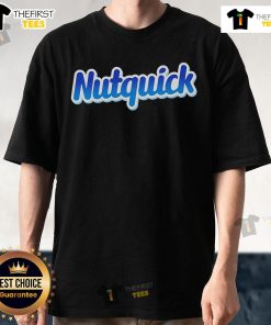 Official Nutquick T-Shirt featuring a vibrant logo on a soft cotton fabric, perfect for fans of the Nutquick brand.