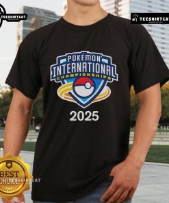 Alt Text: Official Pokmon International Champion UK T-Shirt featuring vibrant graphics and a comfortable fit for fans and players.