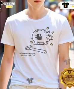 Official Sound Financial Advice Since 89 T-Shirt featuring a bold design and classic style for finance enthusiasts.