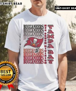 Official Tampa Bay Buccaneers Gradient Wordmark T-Shirt featuring bold team colors and logo for fans and collectors.