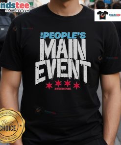 Alt Text: Official The People's Main Event We Want Punk T-Shirt featuring bold graphics and vibrant colors for wrestling fans.