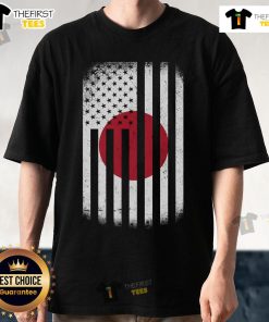 Official Vintage Japan Flag T-Shirt featuring a distressed Japanese flag design on a classic tee.