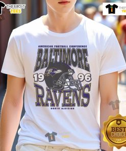 Premium Baltimore Ravens Classic Team Helmet T-Shirt featuring vibrant team colors and logo for passionate fans.