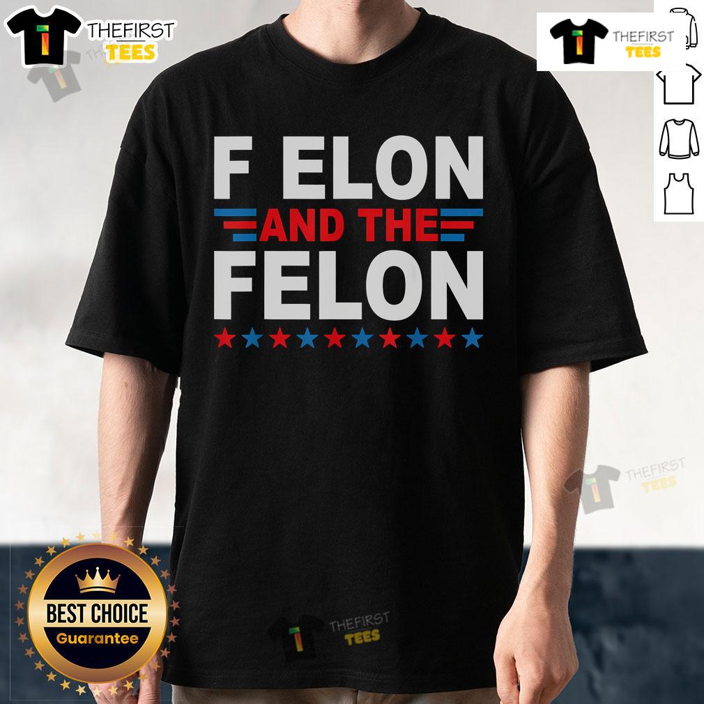 Premium F Elon And The Felon T Shirt Premium F Elon And The Felon T-Shirt featuring a bold graphic design, perfect for fans of unique apparel.