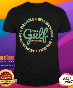 Pretty Biloxi Mississippi The Gulf Of Mexico T-Shirt featuring a vibrant design capturing the coastal beauty of Biloxi.