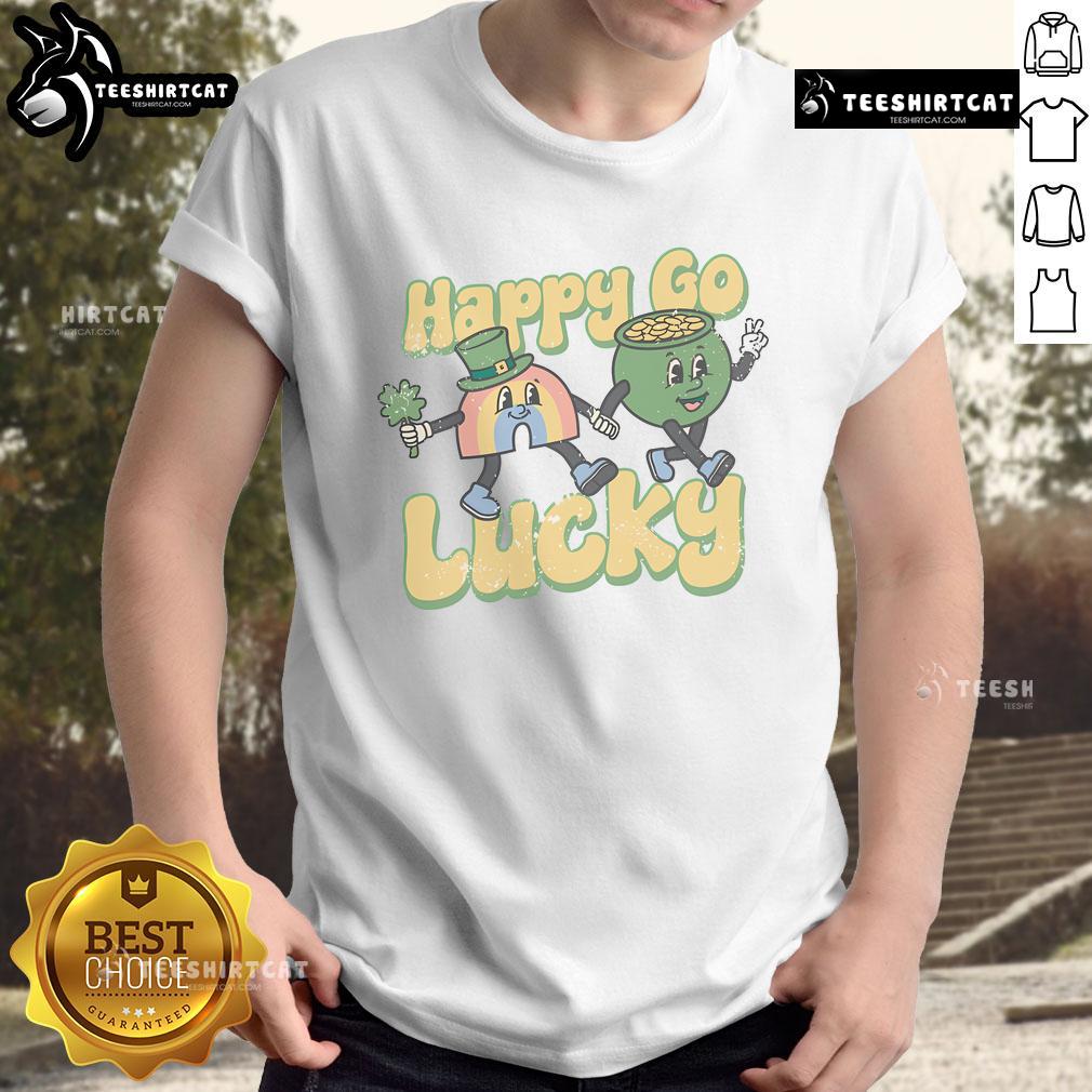 Pretty Happy Go Lucky Cartoon T Shirt Pretty Happy Go Lucky Cartoon T-Shirt featuring a vibrant graphic design and playful colors for a fun casual look.