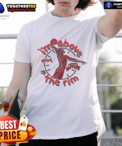 Alt Text: Top A Tribe Called Quest X Toronto Raptors I'M Above The Rim T-Shirt featuring bold graphics and vibrant colors.