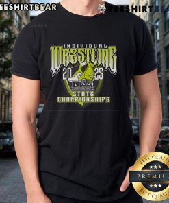 Top Diaa Wrestling Individual State Championships T-Shirt featuring bold graphics and vibrant colors, perfect for fans.