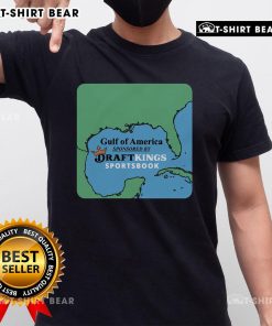Top Gulf Of America T-Shirt sponsored by Draft Kings featuring vibrant graphics and a stylish design for fans.