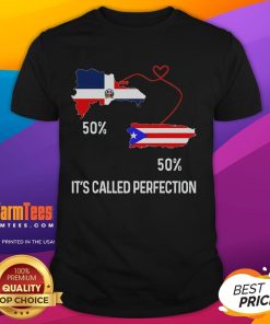 Top half Puerto Rican half Dominican flag map combined t-shirt design showcasing cultural pride and unity.