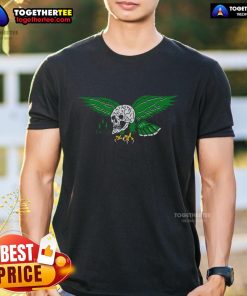 Top Heavy Slime Philly Skull T-Shirt featuring a vibrant skull graphic and bold colors for a unique streetwear style.