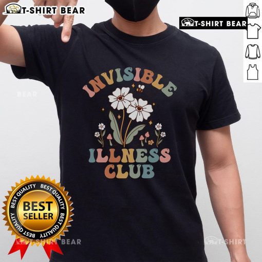 Chronic Illness T-Shirt from Top Invisible Illness Club, featuring empowering design for those with invisible illnesses.
