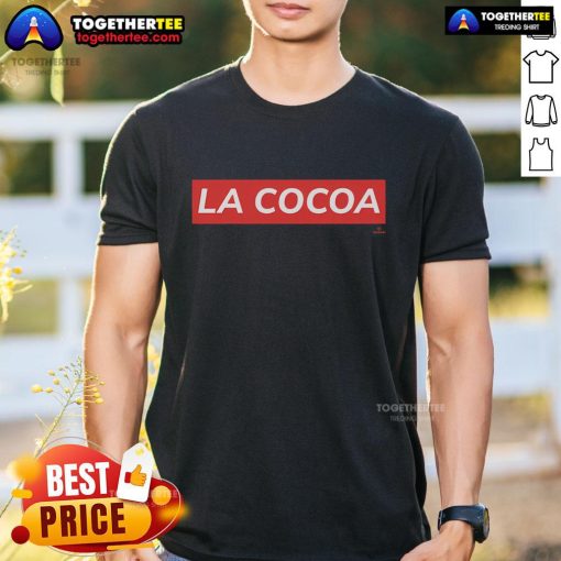 Top La Cocoa Es Suprema Elly De La Cruz T-Shirt featuring vibrant design and comfortable fit for fans and supporters.
