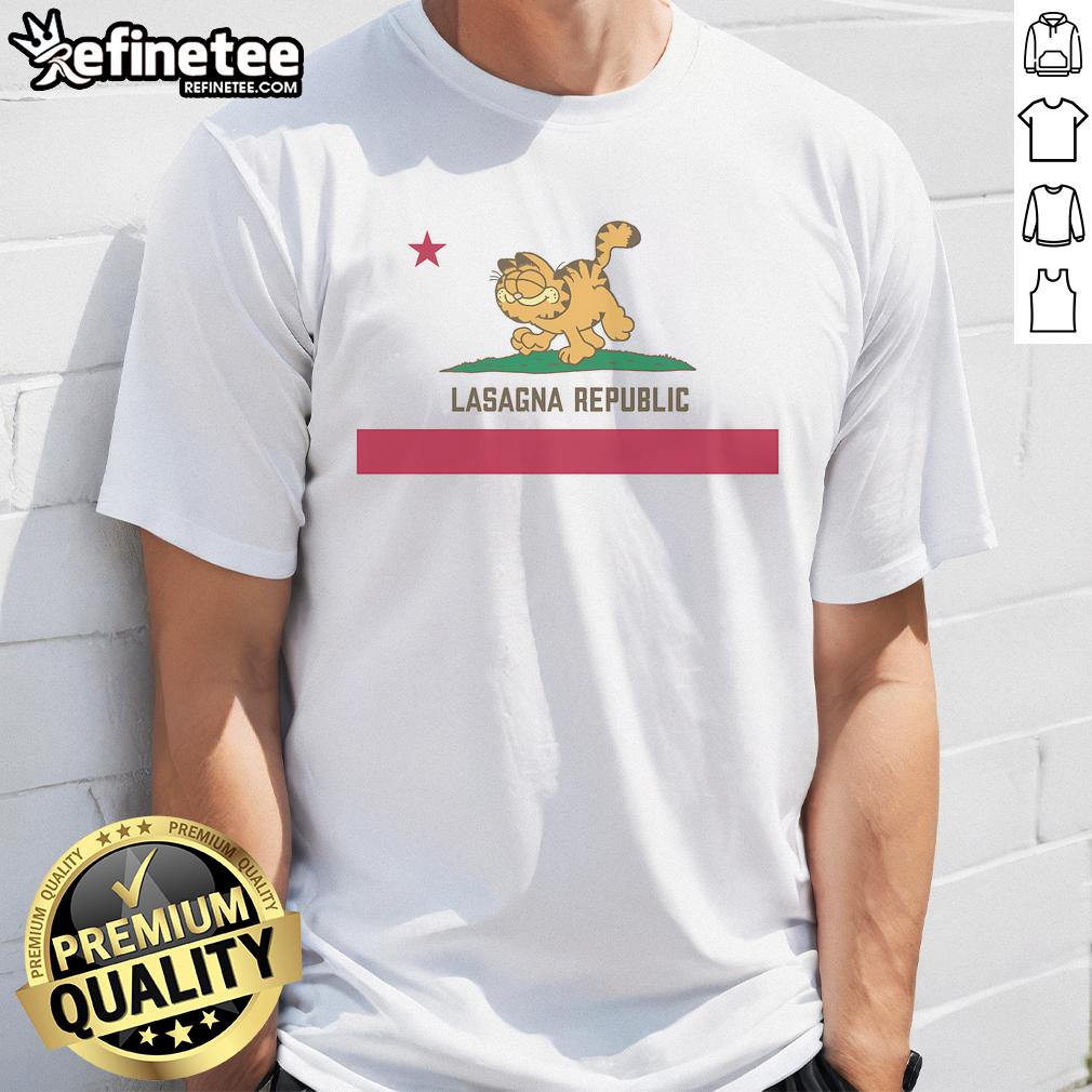 Top Lasagna Republic By K Thor Jensen T Shirt Top Lasagna Republic By K Thor Jensen T-Shirt featuring a vibrant design and bold text, perfect for lasagna lovers.