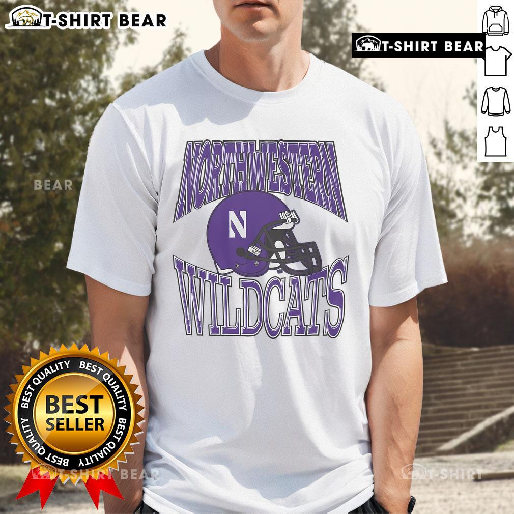 Top Northwestern Wildcats Classic Team Helmet T Shirt Top Northwestern Wildcats Classic Team Helmet T-Shirt featuring iconic helmet design and team colors for fans.