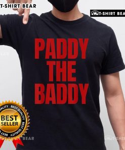 Top Paddy The Baddy T-Shirt featuring a vibrant graphic design, perfect for MMA fans and collectors.