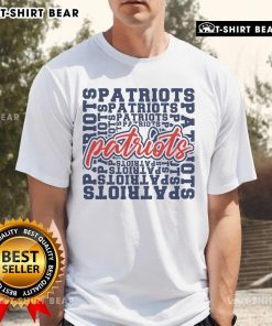 Top Patriots American Blue and Red Patriot Saying T-Shirt featuring bold graphics and a patriotic design for fans.