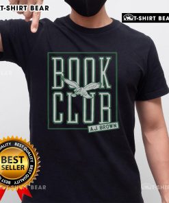 Top Philadelphia Eagles AJ Brown Book Club T-Shirt featuring a stylish design for fans and book lovers.