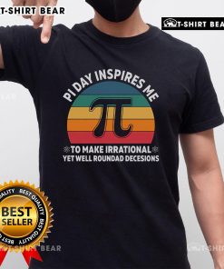 Top Pi Day T-Shirt featuring a creative design celebrating Pi and decision making, perfect for math enthusiasts.