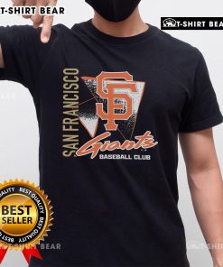 Top San Francisco Giants Side Arm Baseball Club T-Shirt featuring vibrant team colors and logo, perfect for fans.