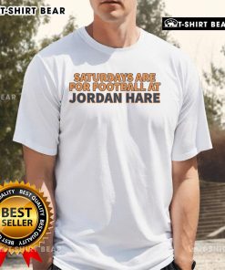 Top Saturdays Are For Football At Jordan Hare T-Shirt featuring vibrant graphics and team colors, perfect for game day.