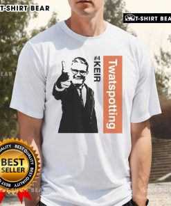 Top Twatspotting Keir Starmer T-Shirt featuring a humorous design criticizing the Labour leader, perfect for satire enthusiasts.