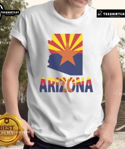 Top Vintage Arizona Grand Canyon State home T-shirt featuring retro design and vibrant colors, perfect for Arizona enthusiasts.