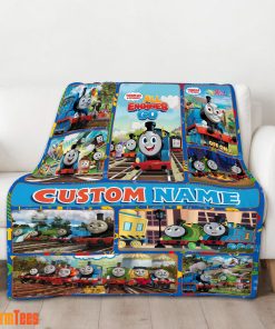 Good Thomas & Friends Collage Blanket Fleece Customized Blanket