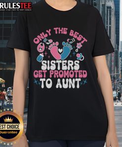 Awesome Baby Announcement tee for sisters promoted to aunt, featuring fun graphic and playful text design.