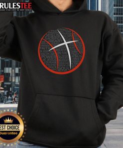 Awesome basketball Christian athlete hoodie featuring a stylish design that blends faith and sports for true fans.