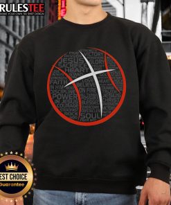Awesome Basketball Christian Athlete Jesus Sweatshirt featuring a stylish design for sports enthusiasts and faith-inspired wear.