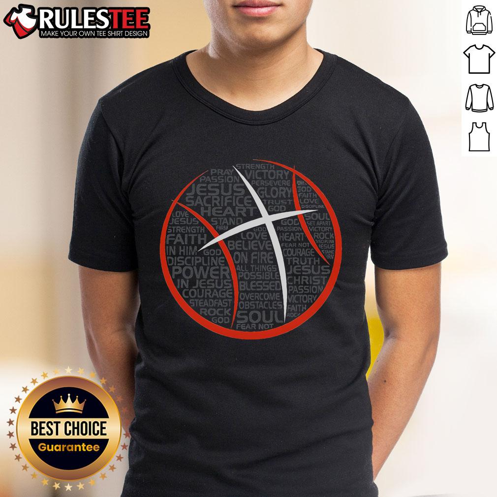 Awesome Basketball Christian Athlete Jesus T Shirt Awesome Basketball Christian Athlete Jesus T-Shirt featuring a vibrant graphic of Jesus playing basketball, perfect for sports fans.