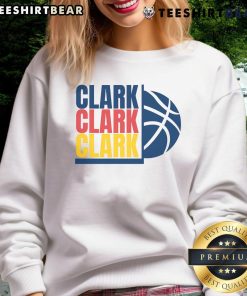 Awesome Caitlin Clark Indiana Fever-inspired WNBA sweatshirt featuring vibrant colors and stylish design for fans.