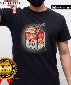 Alt Text: Awesome calico cat graphic on a T-shirt with 'Sarcasm Juice 100% Negative Thoughts' slogan for cat lovers.