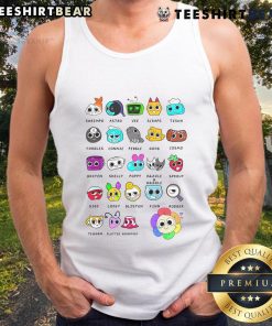 Awesome Dandy's World costume tank top featuring vibrant Dandy's World characters for fans and cosplay enthusiasts.