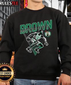 Alt Text: Awesome DraftKings X NBPA Jaylen Brown Sweatshirt featuring bold graphics and premium fabric for fans.
