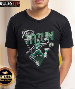 Awesome DraftKings x NBPA Jayson Tatum T-shirt featuring vibrant graphics and a comfortable fit for basketball fans.