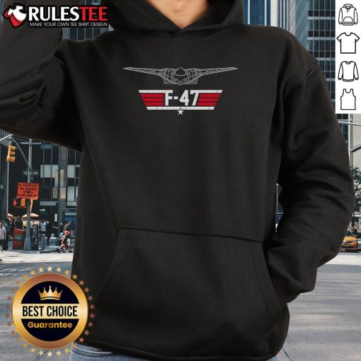 Awesome F-47 Top Gun Hoodie featuring a sleek design and vibrant graphics, perfect for aviation enthusiasts.