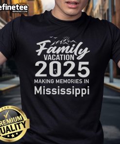 Awesome Family Vacation 2025 t-shirt featuring fun Mississippi designs, perfect for making memories on your next trip.