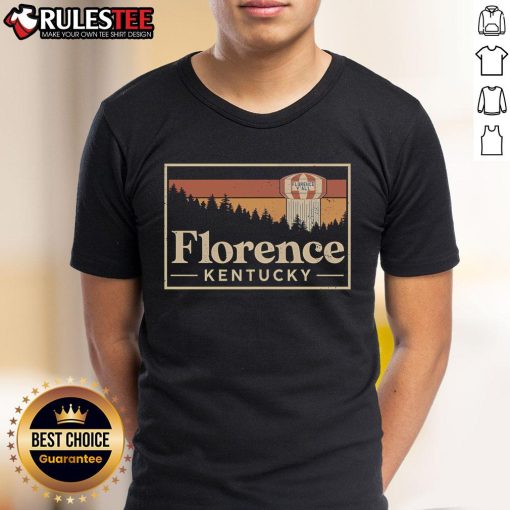 Awesome Florence Kentucky Water Tower Vintage T-Shirt featuring a retro design of the iconic water tower.
