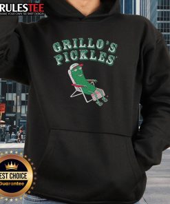 Awesome Grillos Pickles Hoodie featuring a vibrant design perfect for pickle enthusiasts and stylish casual wear.