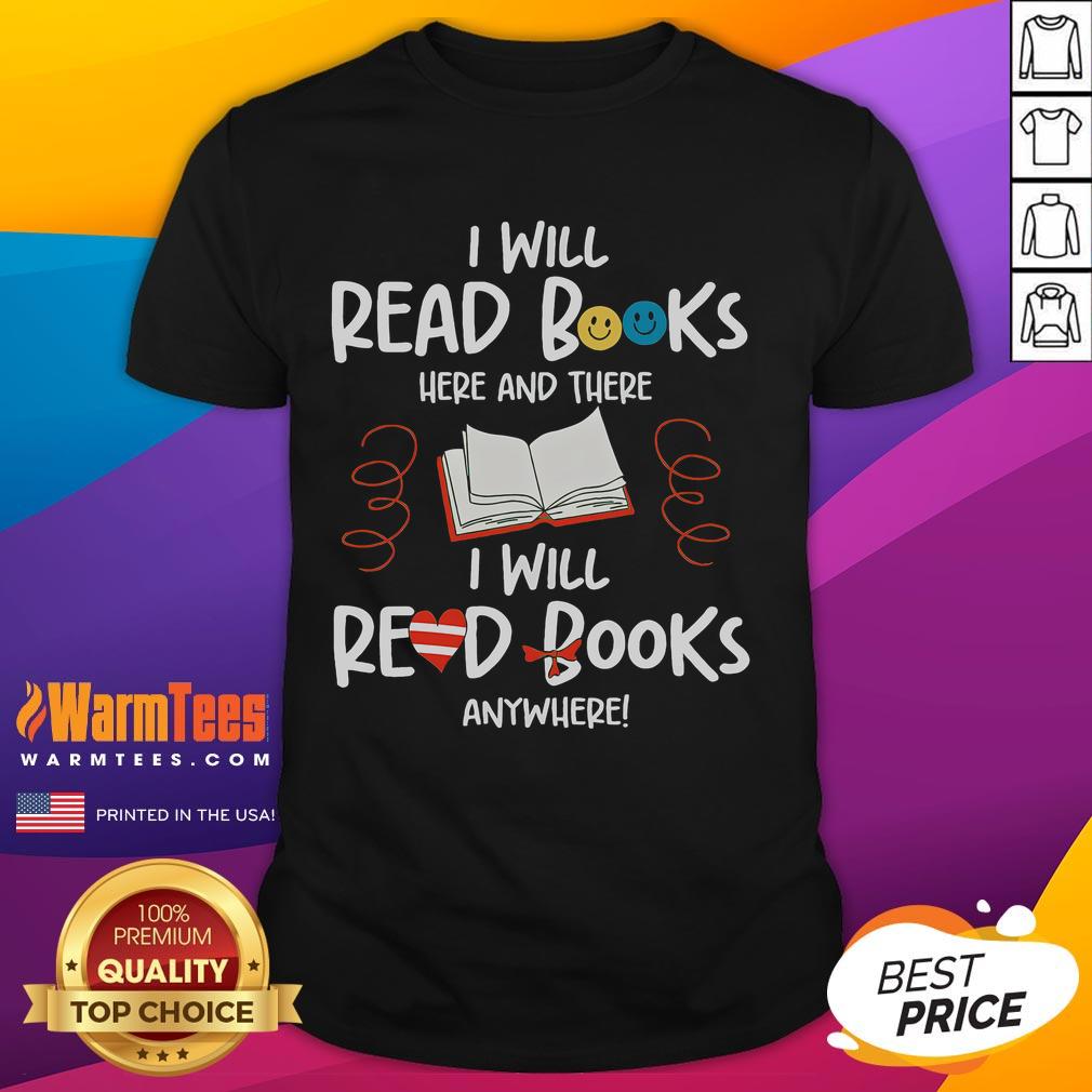 Awesome I Will Read Books Bookworm Book Lover T Shirt Alt Text: Awesome I Will Read Books T-Shirt design for bookworms and book lovers, featuring a stylish and fun graphic.
