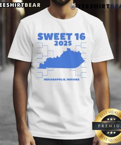 Alt Text: Awesome Indianapolis Indiana Sweet 16 2025 T-Shirt featuring vibrant design and team colors for fans.