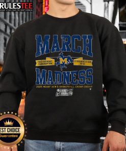 Awesome McNeese State Basketball March Madness Upset Sweatshirt featuring bold graphics and team colors.
