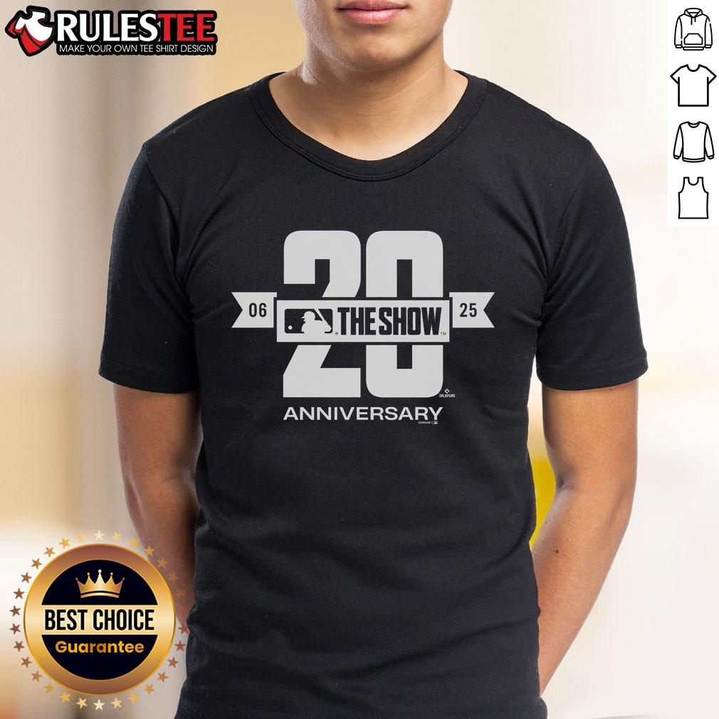 Awesome Mlb The Show 20Th Anniversary T Shirt Awesome MLB The Show 20th Anniversary T-Shirt featuring vibrant graphics and a comfortable fit for baseball fans.